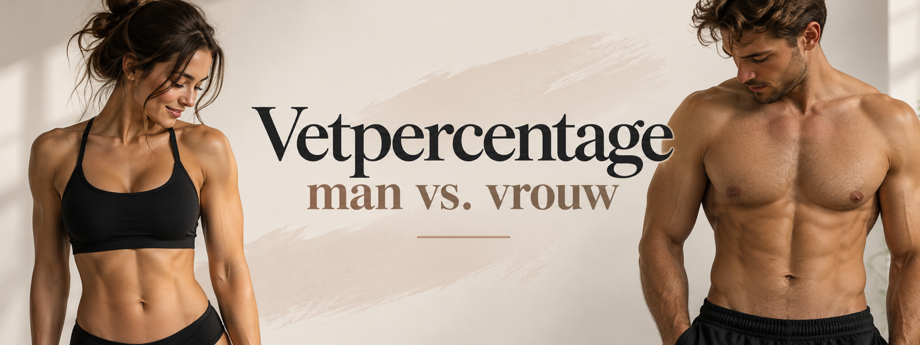 Vetpercentage bij mannen en vrouwen: wat is het verschil?